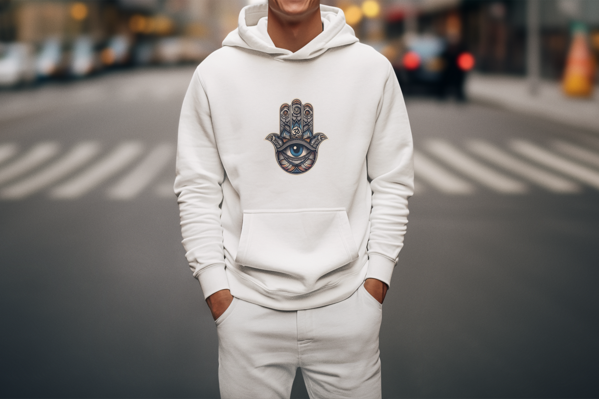 Hamsa Chakra | Unisex Hoodie PrismGasm