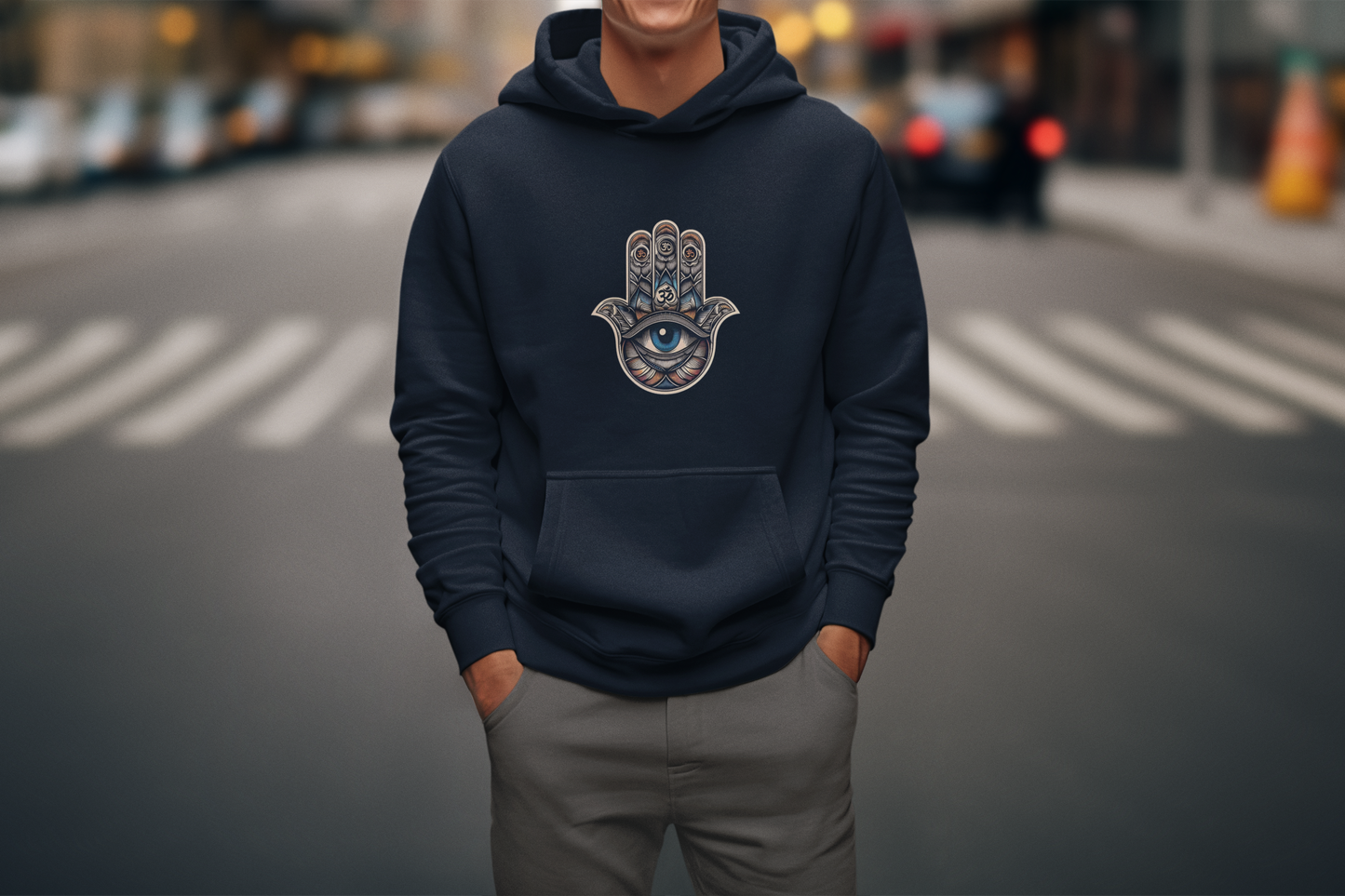 Hamsa Chakra | Unisex Hoodie PrismGasm