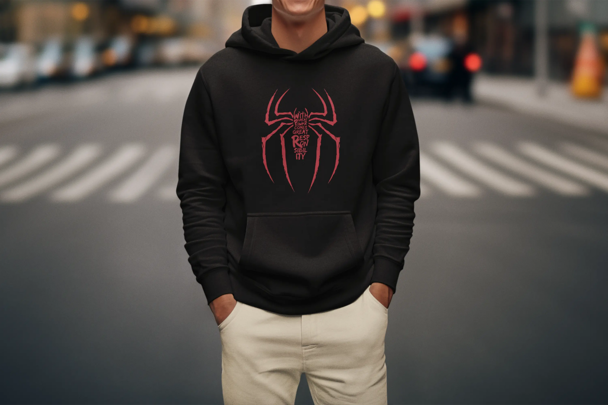Spiderman - Great Power | Unisex Hoodie - PrismGasm
