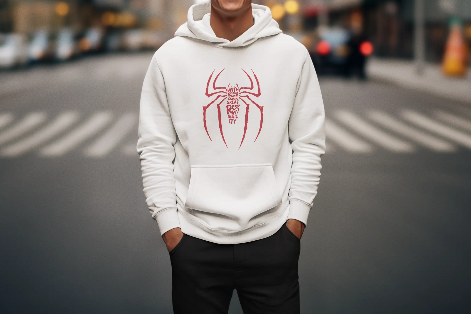 Spiderman - Great Power | Unisex Hoodie - PrismGasm