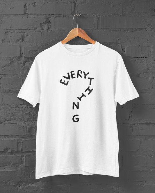 Question Everything | Black T-shirt for Men