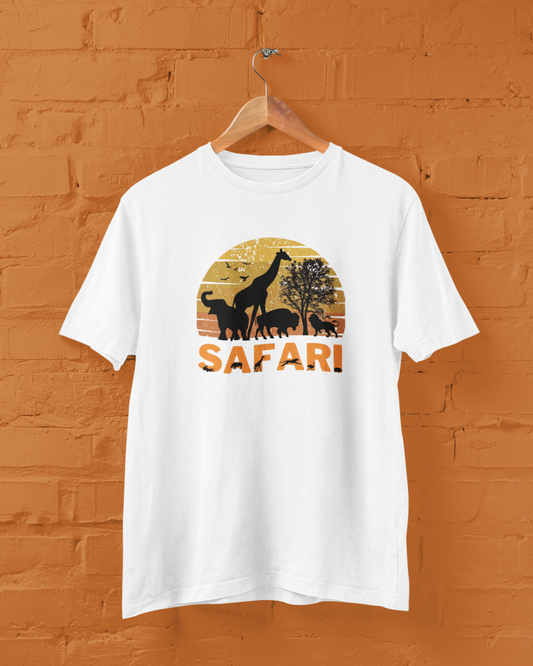 Retro Safari T-shirt for Men