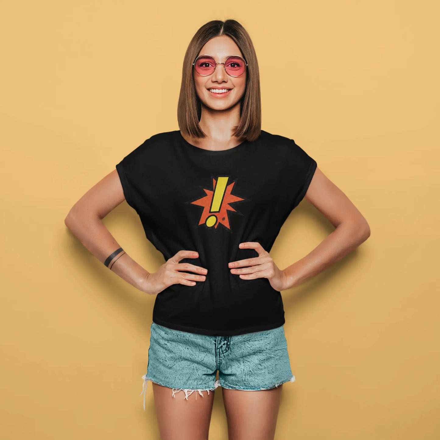 Comic Book Exclamation! | T-shirt for Women PrismGasm
