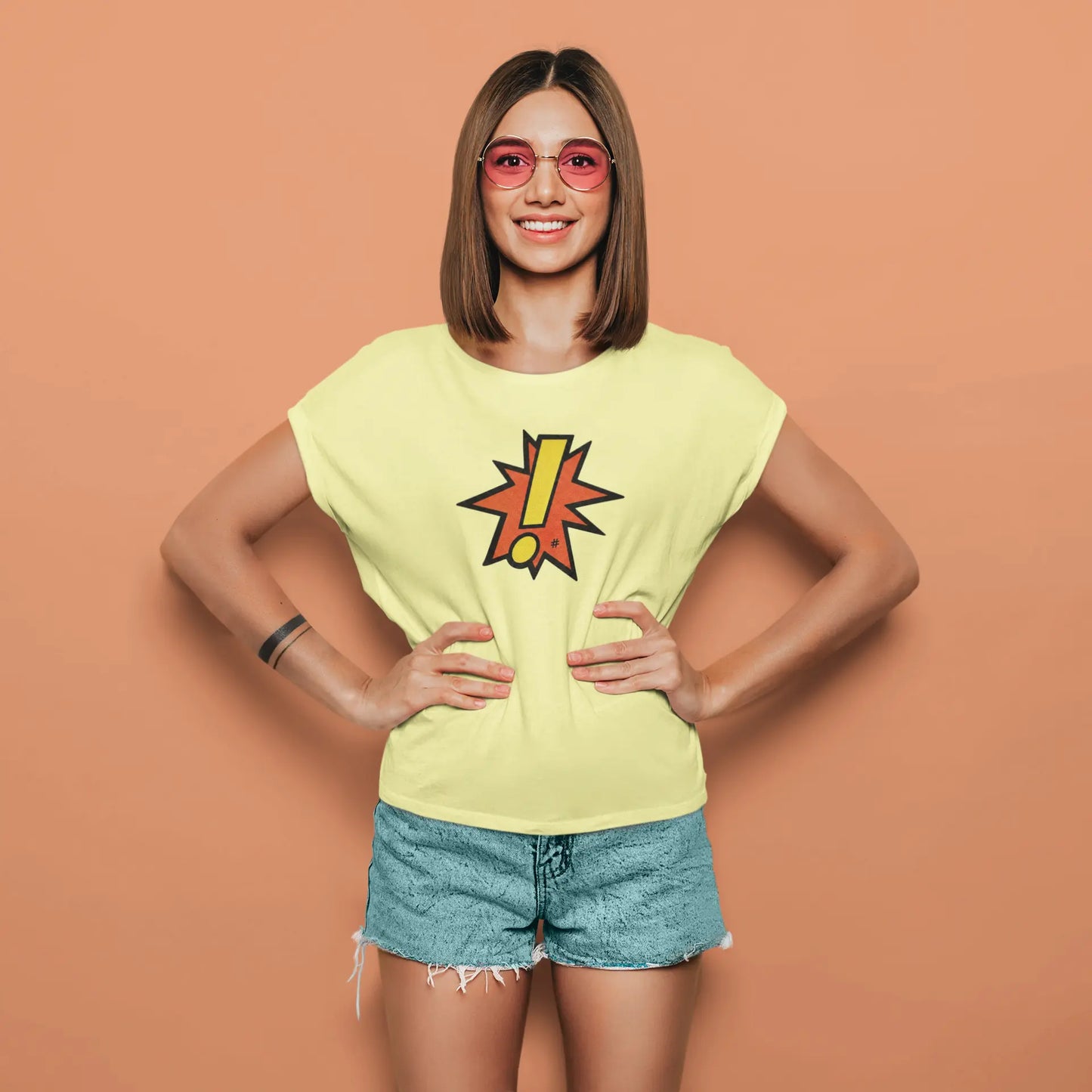 Comic Book Exclamation! | T-shirt for Women PrismGasm