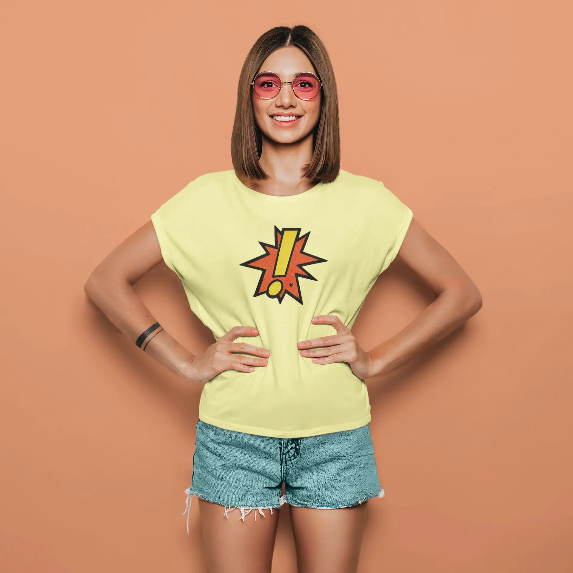 Comic Book Exclamation! | T-shirt for Women PrismGasm