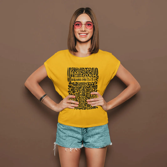 Hakuna Matata Tribal | T-shirt for Women Printrove