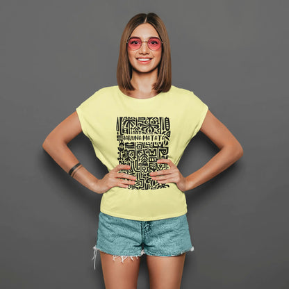 Hakuna Matata Tribal | T-shirt for Women Printrove