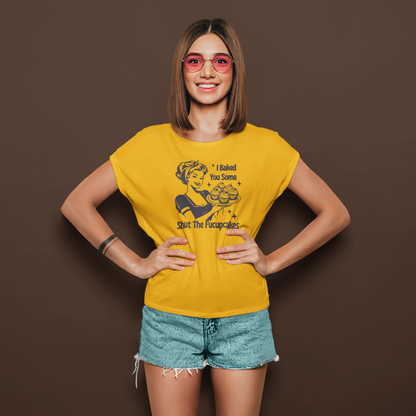 Shut The Fucupcakes | T-shirt for Women PrismGasm T-Shirt  PrismGasm