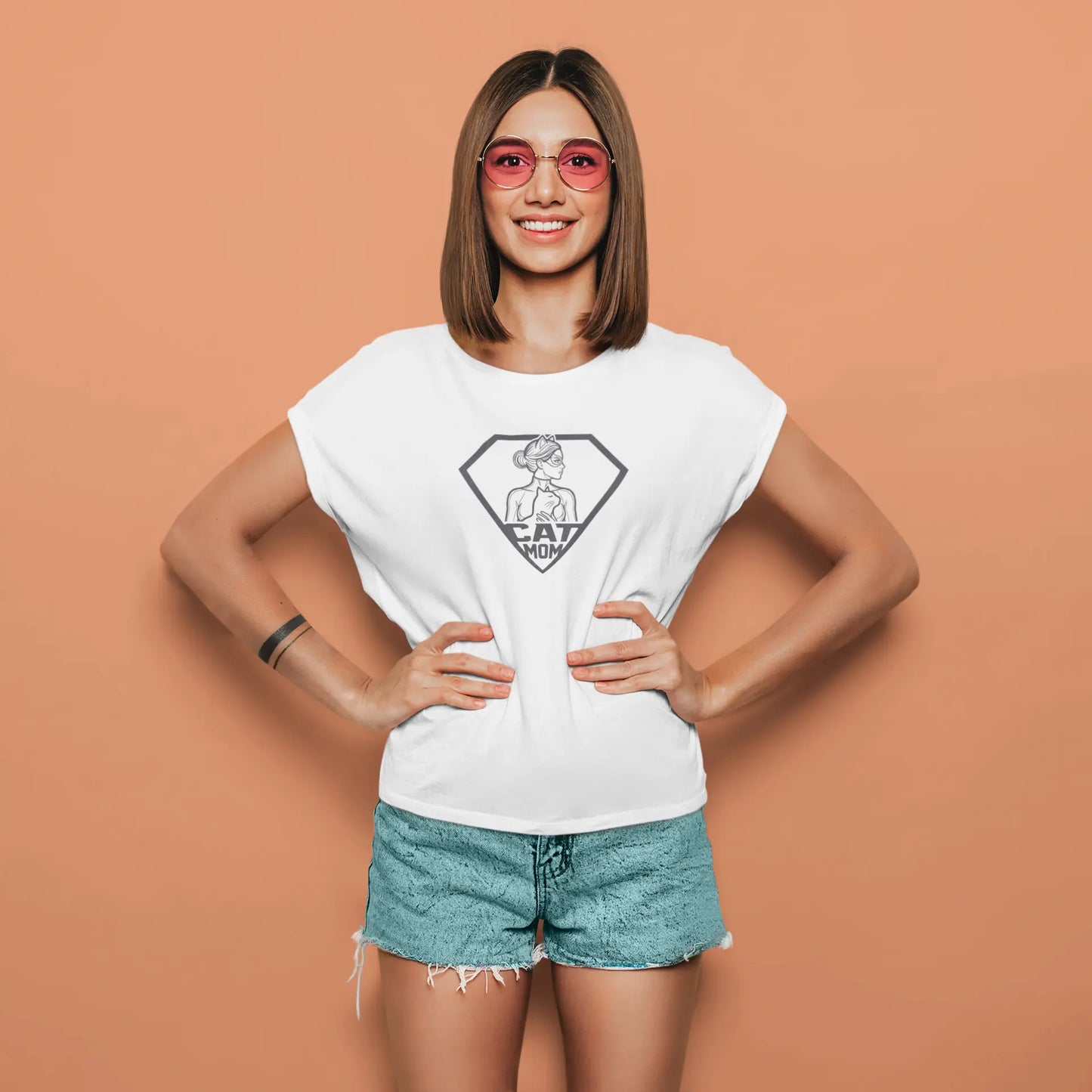 Cat Mom | T-Shirt for Cat-Moms PrismGasm  799.00 PrismGasm White / 5XL
