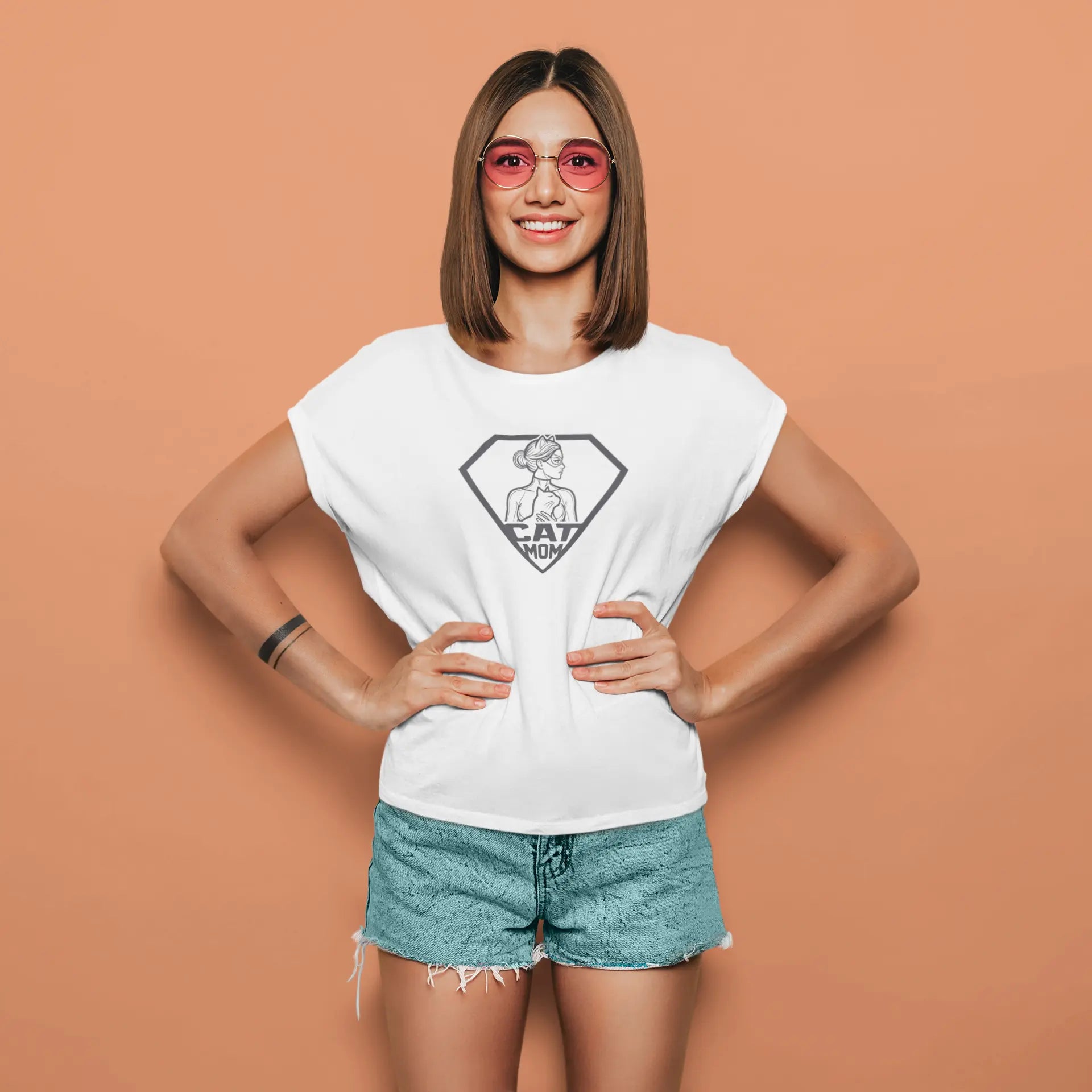 Cat Mom | T-Shirt for Cat-Moms PrismGasm  799.00 PrismGasm White / 5XL