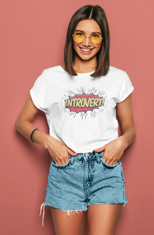 Comicbook Introvert | T-shirt for Women