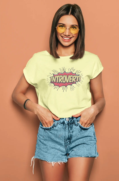 Comicbook Introvert | T-shirt for Women PrismGasm