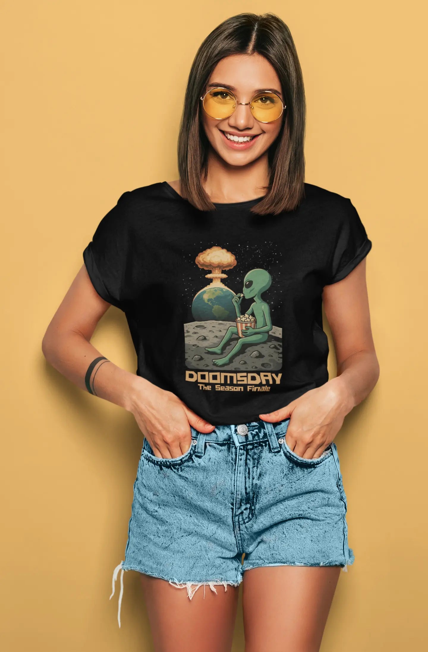 Doomsday Popcorn | T-shirt for Women PrismGasm