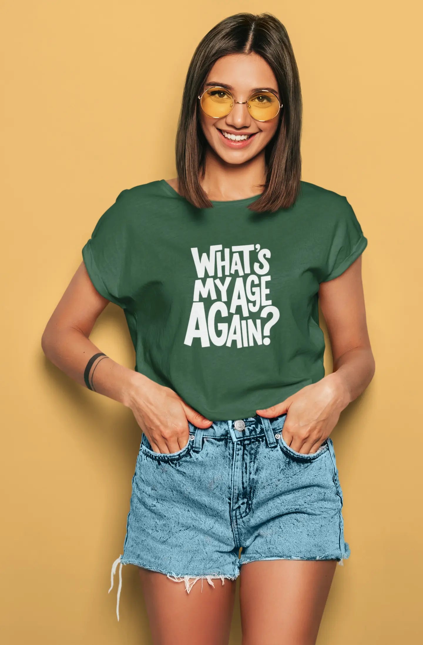 What's My Age Again? |T-shirt for Women PrismGasm