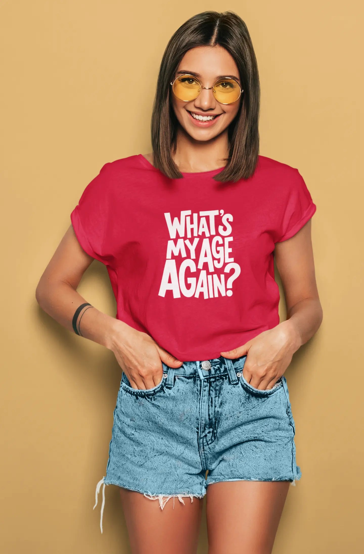 What's My Age Again? |T-shirt for Women PrismGasm