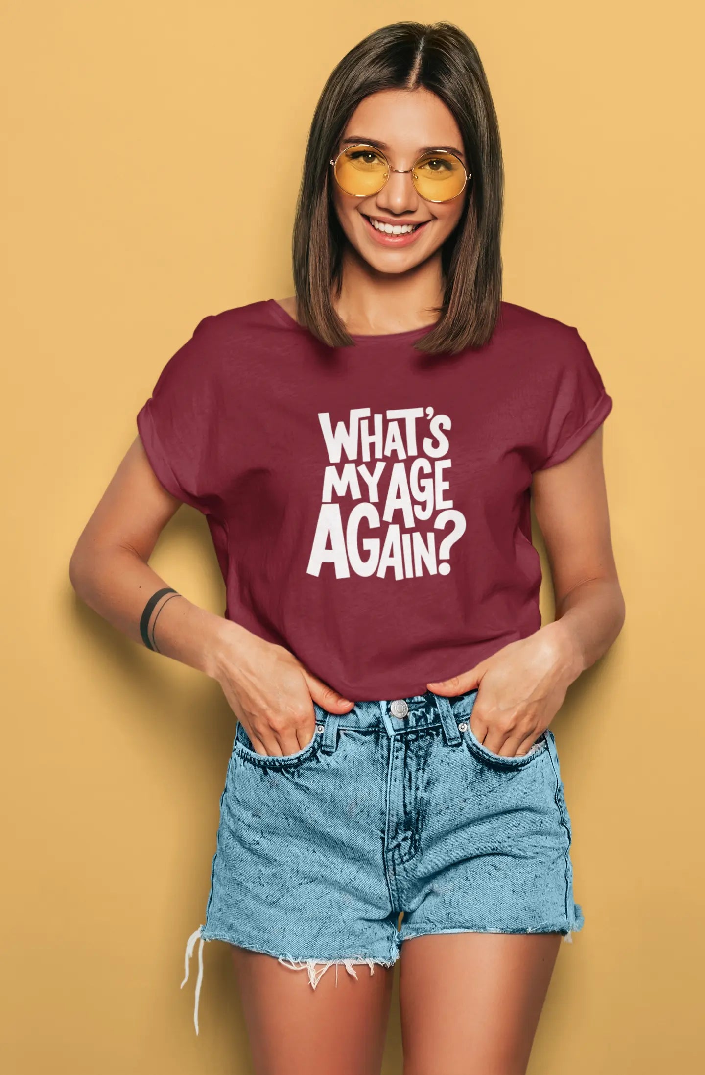 What's My Age Again? |T-shirt for Women PrismGasm