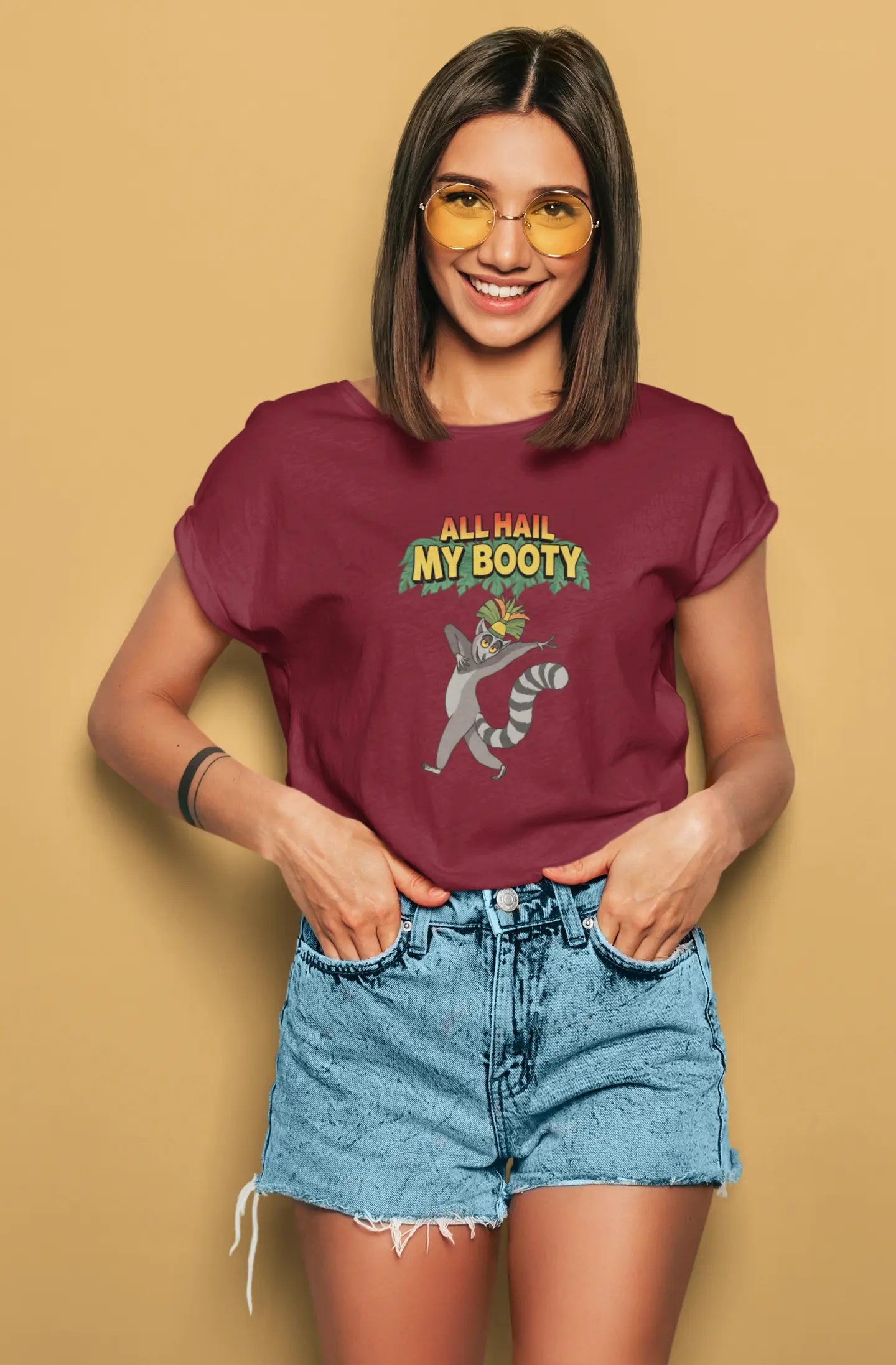 King Julian - Hail My Booty | T-shirt for Women PrismGasm