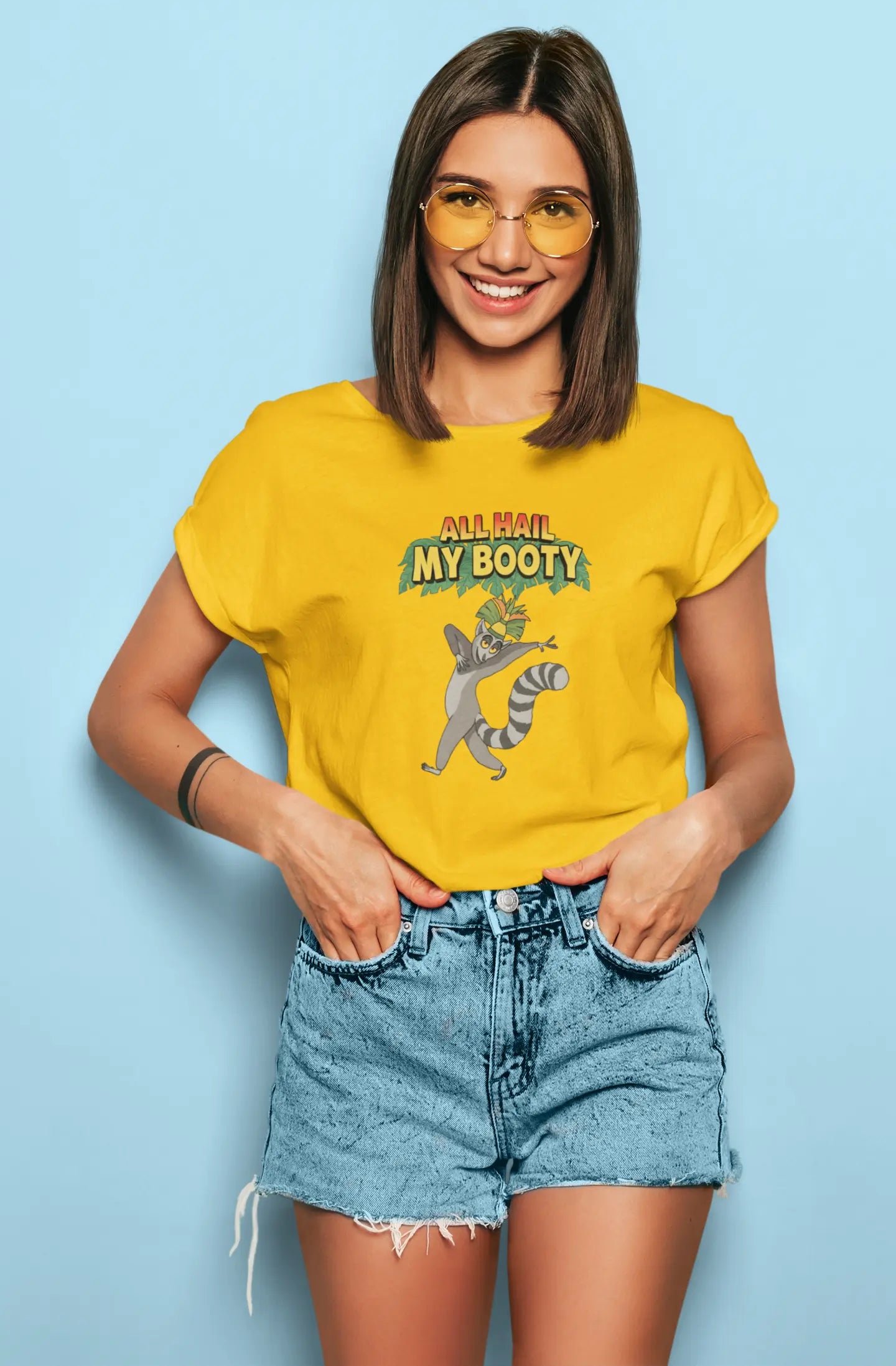King Julian - Hail My Booty | T-shirt for Women PrismGasm