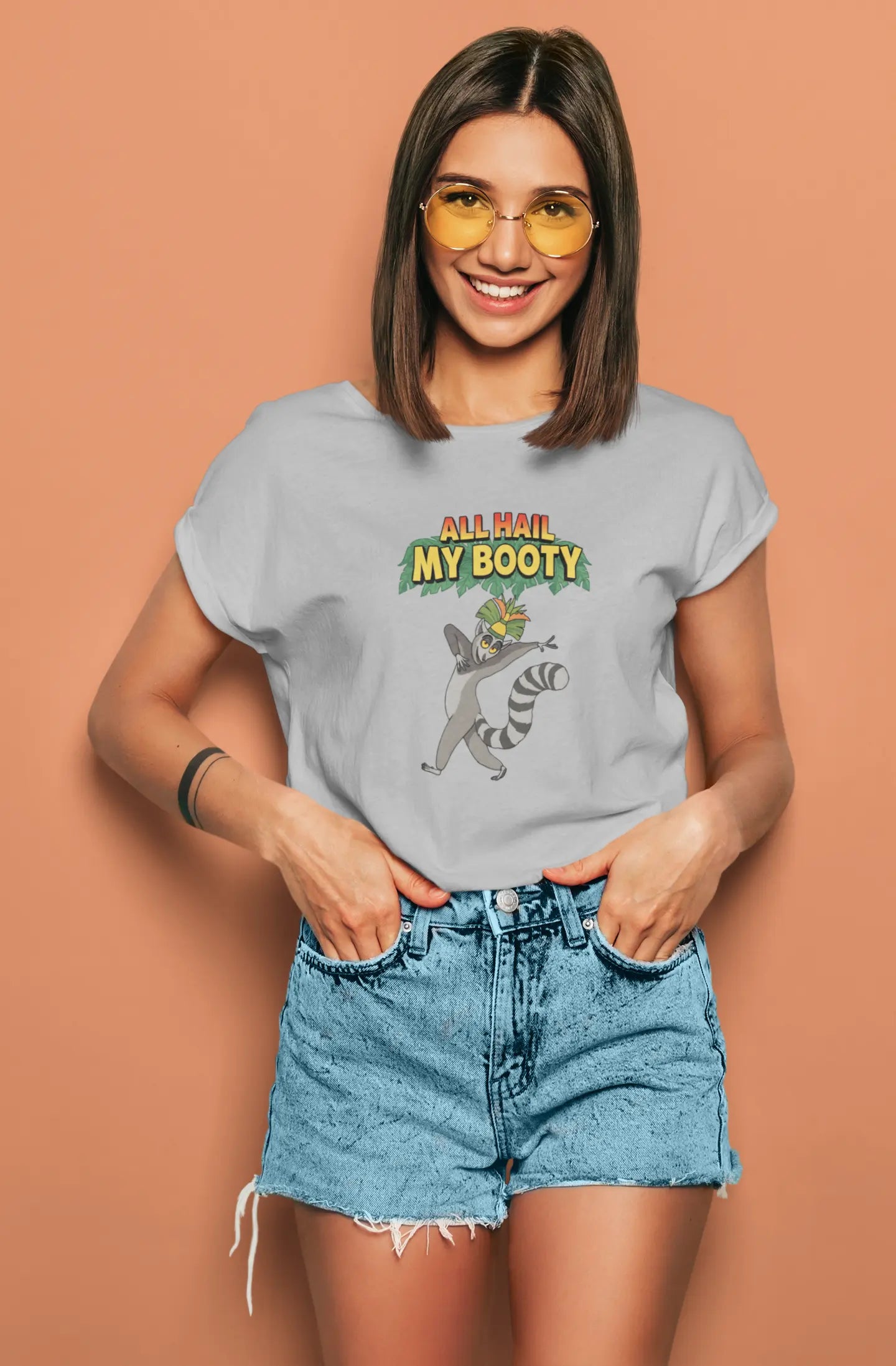King Julian - Hail My Booty | T-shirt for Women PrismGasm