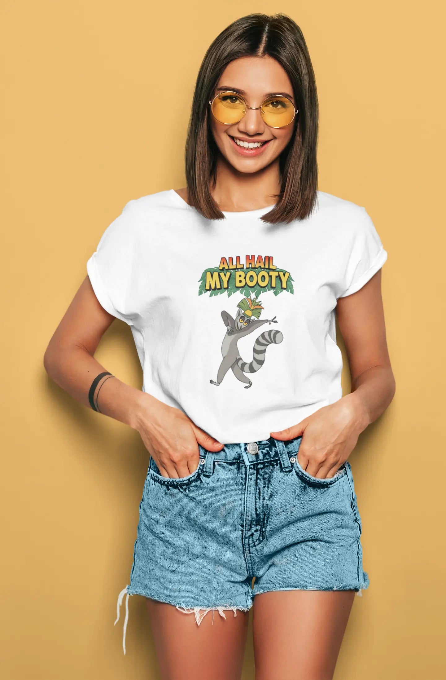 King Julian - Hail My Booty | T-shirt for Women PrismGasm