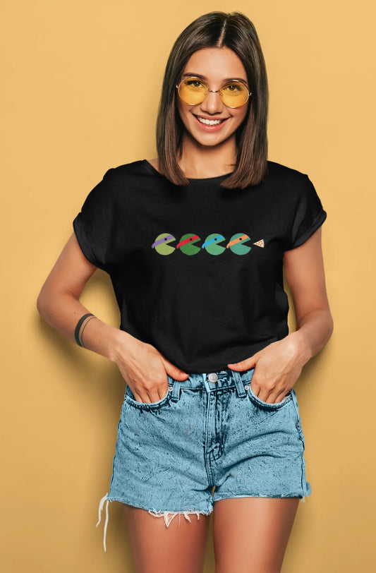 Pacman Ninja Turtles | T-shirt for Women PrismGasm