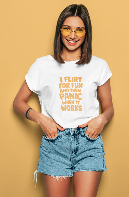 Flirt and Panic | T-shirt for Women