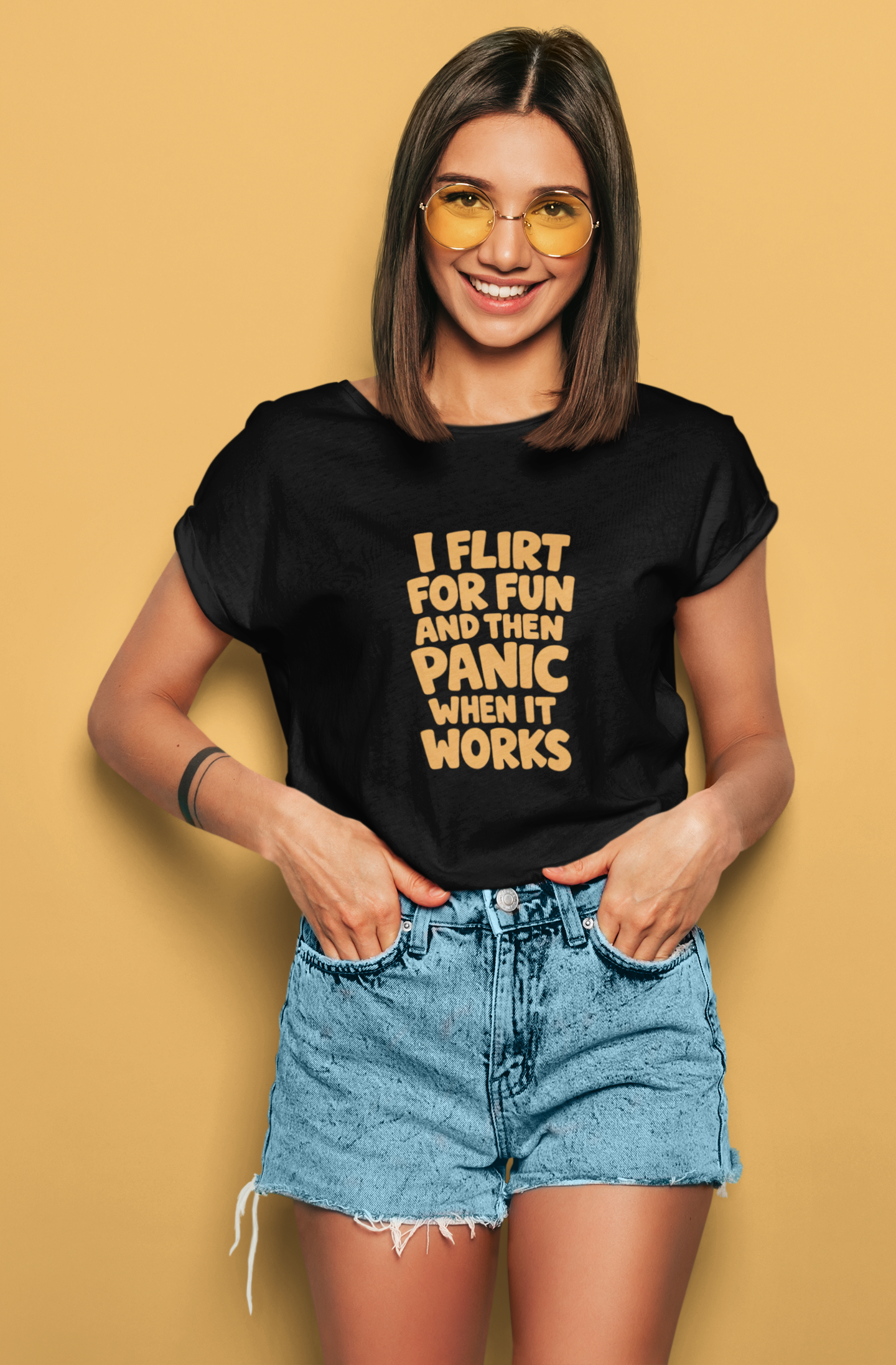 Flirt and Panic | T-shirt for Women