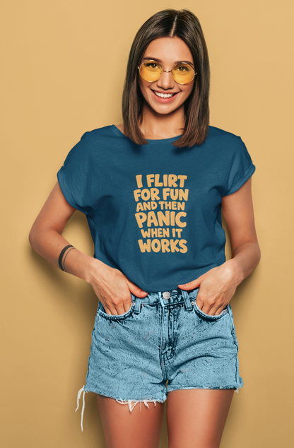 Flirt and Panic | T-shirt for Women