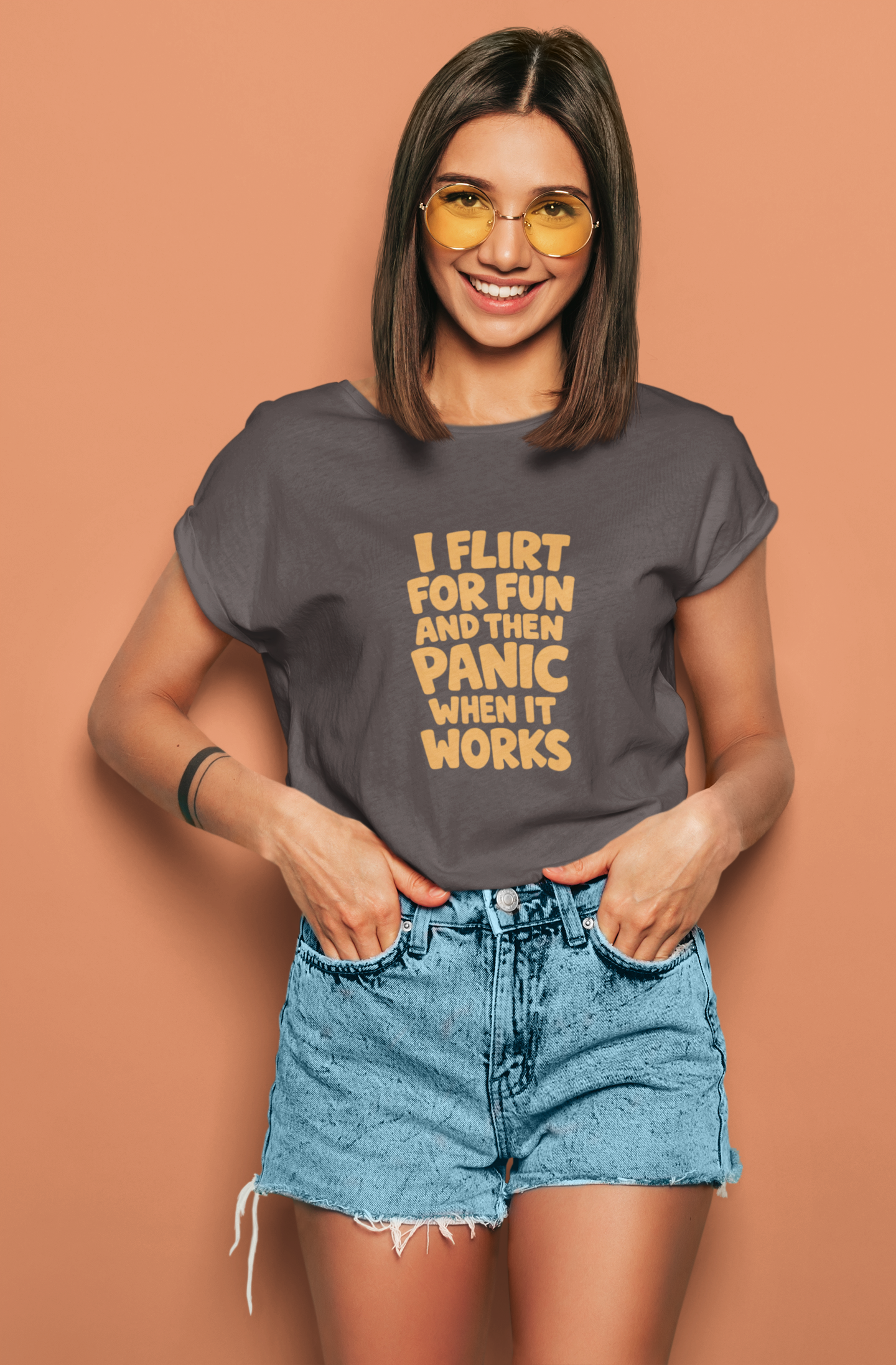 Flirt and Panic | T-shirt for Women