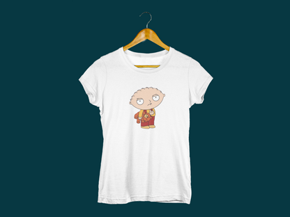 Stewie white t-shirt for women