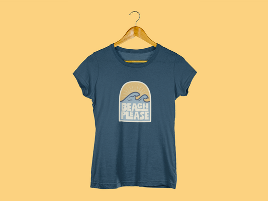 Beach Please Waves | T-shirt for Women