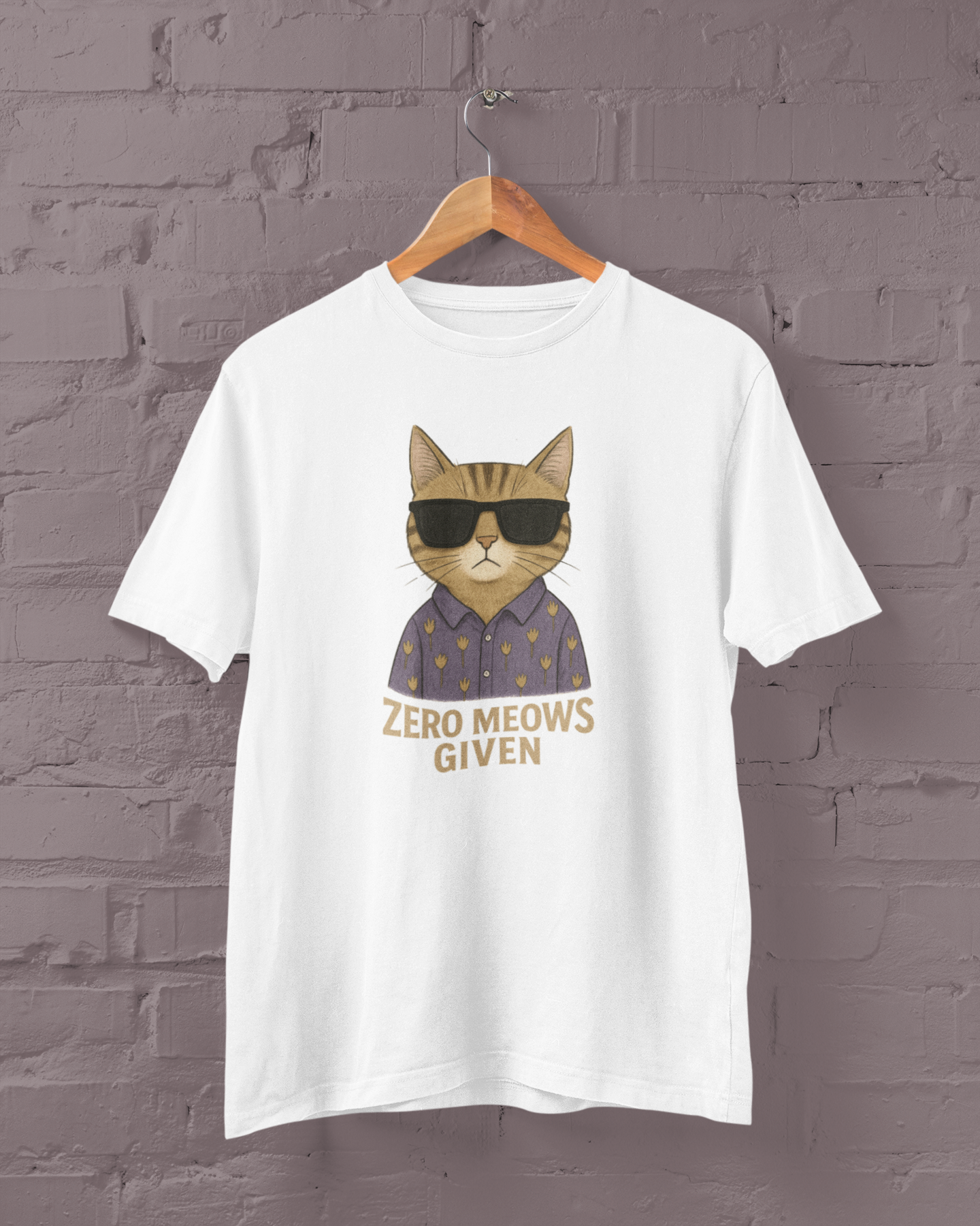 Zero Meows T-shirt for Men