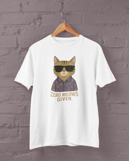 Zero Meows T-shirt for Men